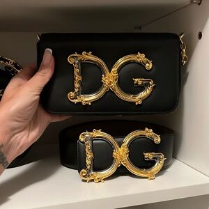 Dolce and Gabbana crossbody and belt